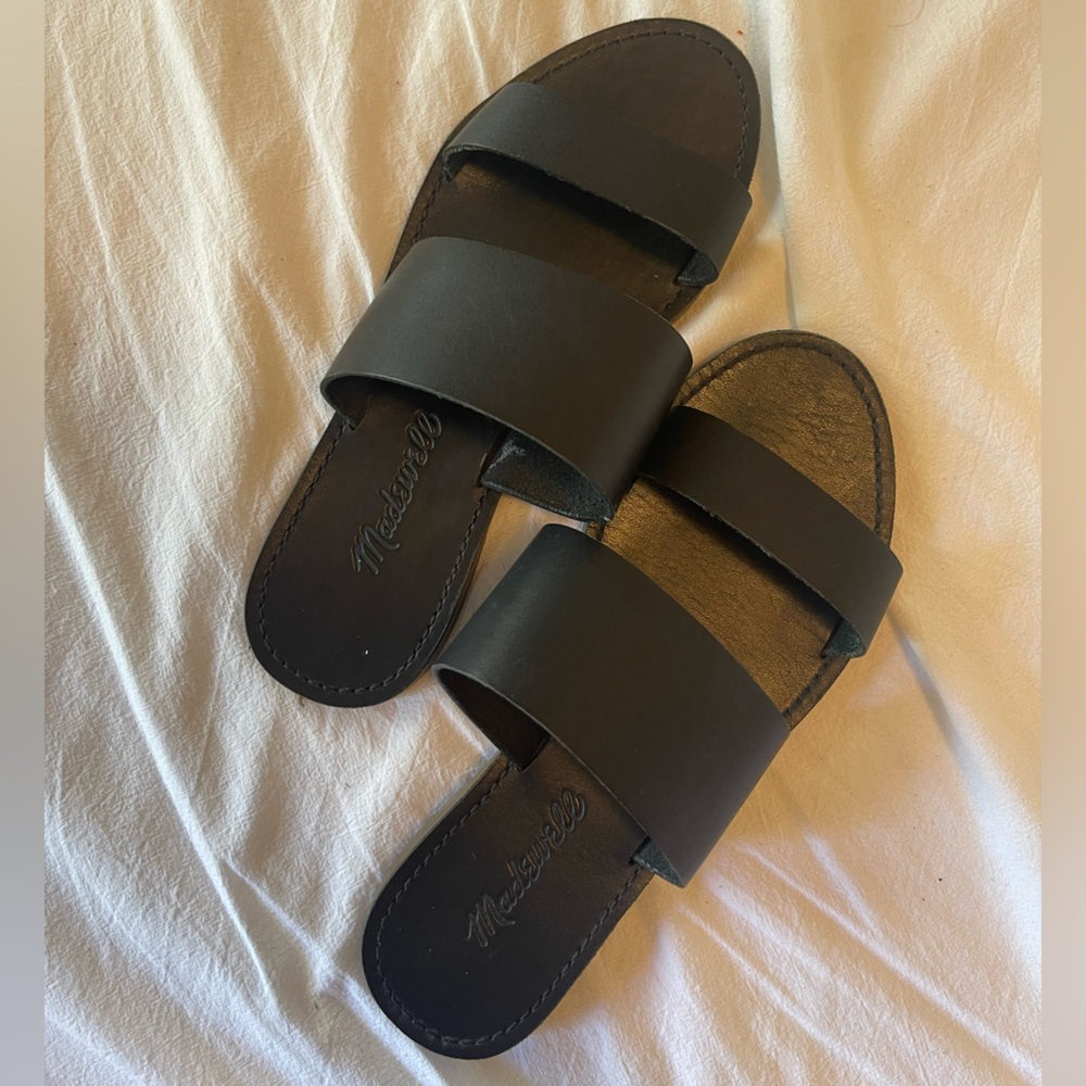 Madewell leather slides